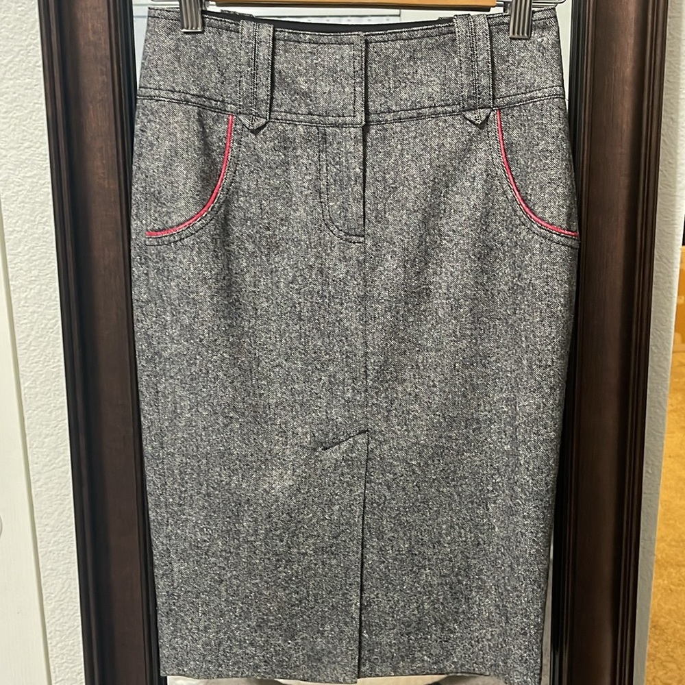 bebe high waisted skirt